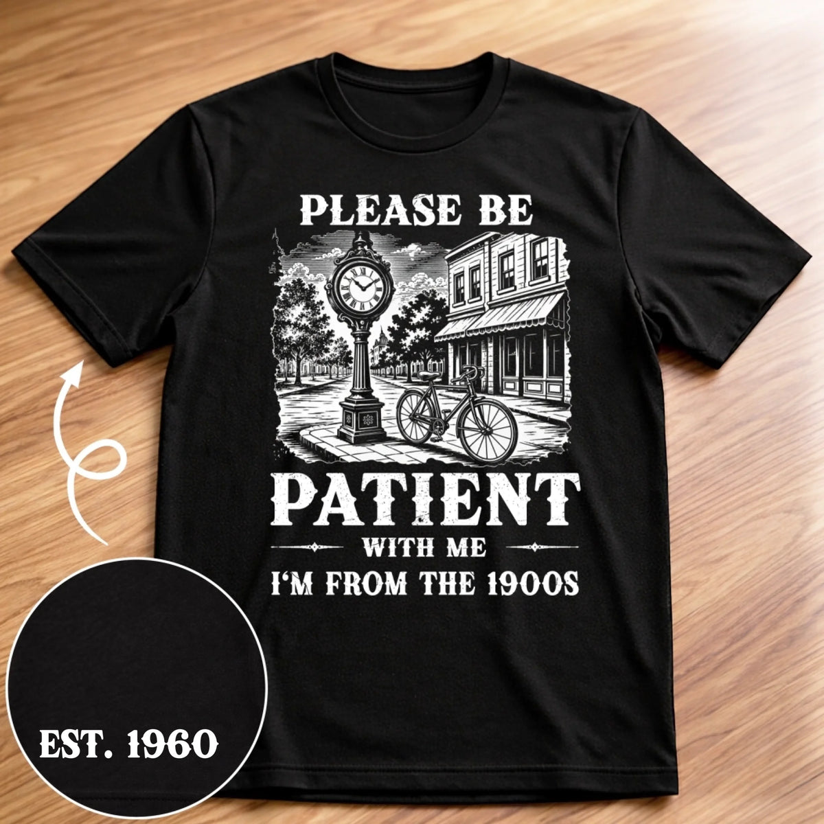 Custom T-Shirt - Personalized Birthday Gifts For Husband, Son, Grandson, Brother, Grandpa, Dad, Yourself - Aged To Perfection