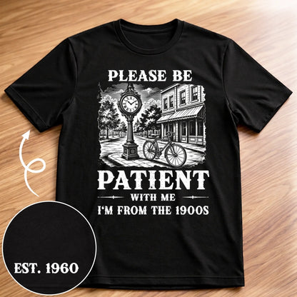 Custom T-Shirt - Personalized Birthday Gifts For Husband, Son, Grandson, Brother, Grandpa, Dad, Yourself - Aged To Perfection