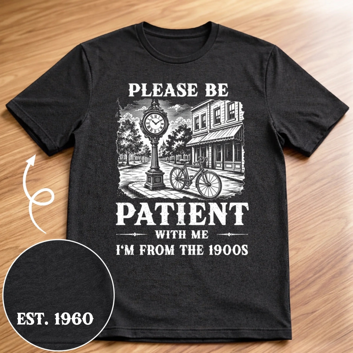 Custom T-Shirt - Personalized Birthday Gifts For Husband, Son, Grandson, Brother, Grandpa, Dad, Yourself - Aged To Perfection