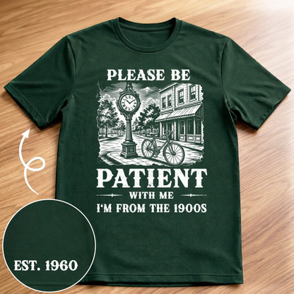 Custom T-Shirt - Personalized Birthday Gifts For Husband, Son, Grandson, Brother, Grandpa, Dad, Yourself - Aged To Perfection