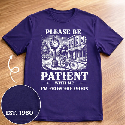 Custom T-Shirt - Personalized Birthday Gifts For Husband, Son, Grandson, Brother, Grandpa, Dad, Yourself - Aged To Perfection
