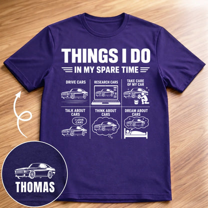 Custom T-Shirt - Personalized Birthday Gifts For Husband, Son, Grandson, Brother, Grandpa, Dad, Yourself - Born To Stand Out